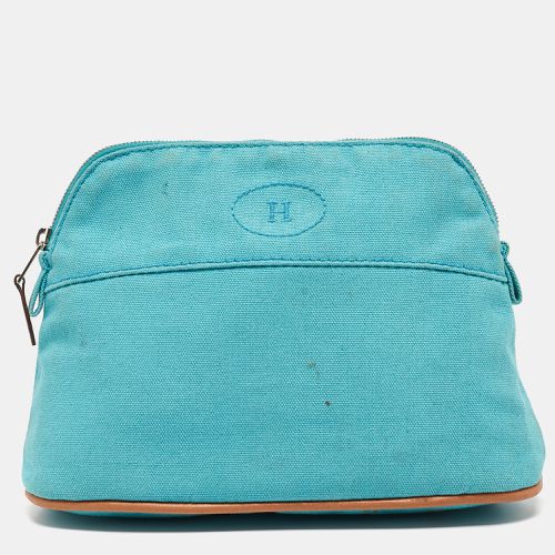 Hermes Bleu Horizon Canvas Mini Bolide Case - Hermes - Modalova