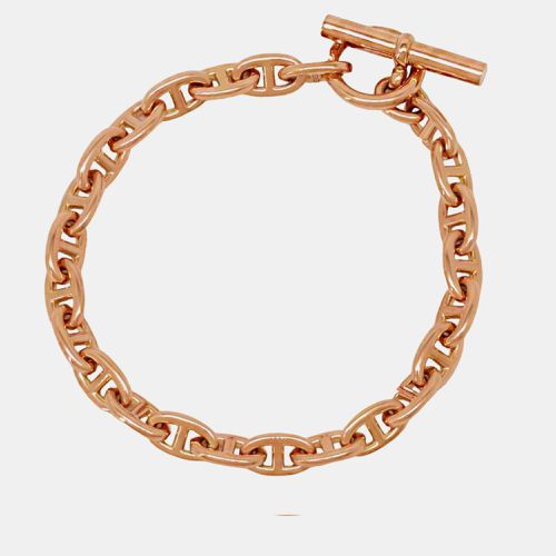 Hermes 18K pink gold Chaine d'Ancre bracelet - Hermes - Modalova