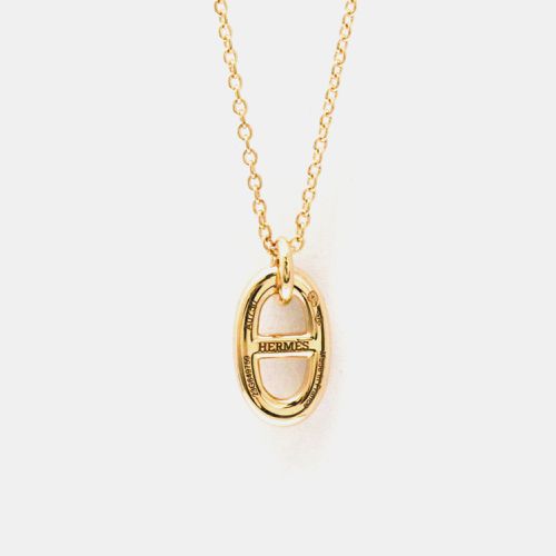 Hermes 18k Pink Gold Chaine D'ancre Farandole Necklace - Hermes - Modalova