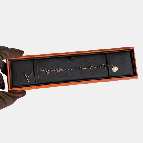 Hermes Ex-Libris Bracelet Rose Gold XS Size - Hermes - Modalova