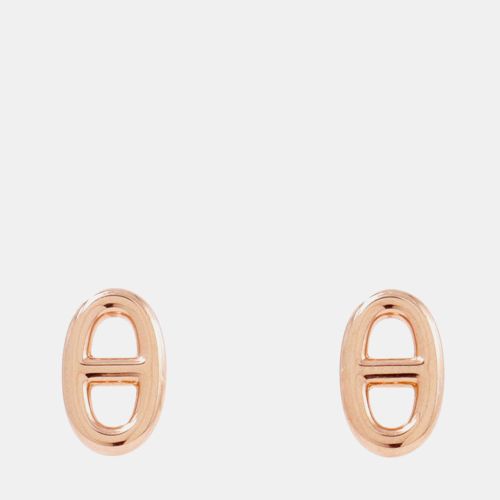Hermes Chaine D'Ancre Farandole Earrings Size Tpm 18K Pink Gold - Hermes - Modalova