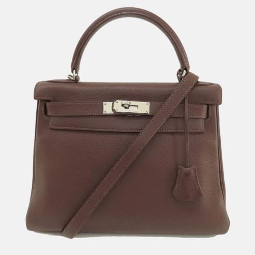 Taurillon Clemence Leather Kelly 28 Tote Bag - Hermes - Modalova