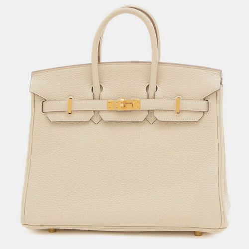 Hermes Cre Togo Birkin 25 Handbag - Hermes - Modalova