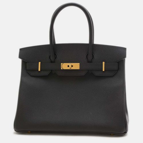 Hermes Black Epsom Birkin 30 Handbag - Hermes - Modalova