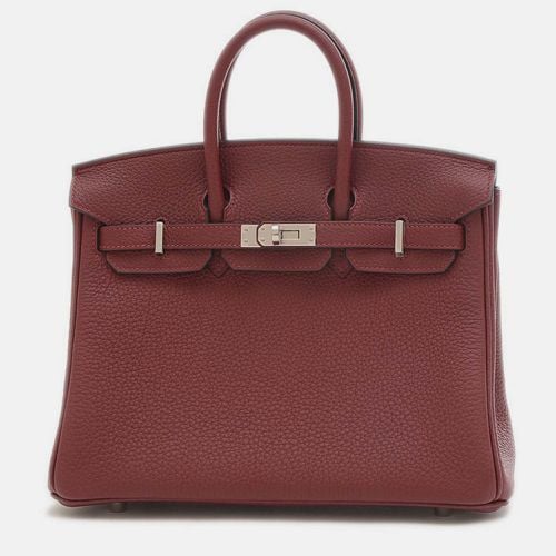 Hermes Rouge Ash Togo Birkin 25 Handbag - Hermes - Modalova