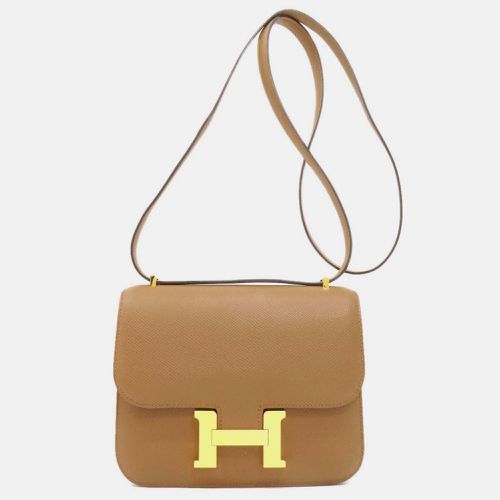 Hermes Brown Epsom Constance Bag - Hermes - Modalova