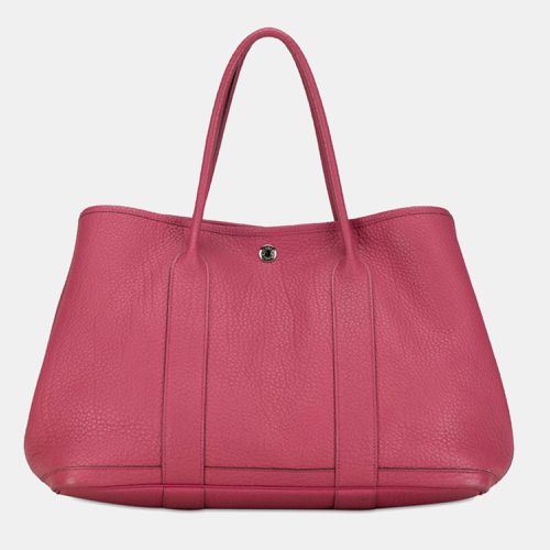 Hermes Pink Leather Negonda Garden Party PM Tote Bag - Hermes - Modalova