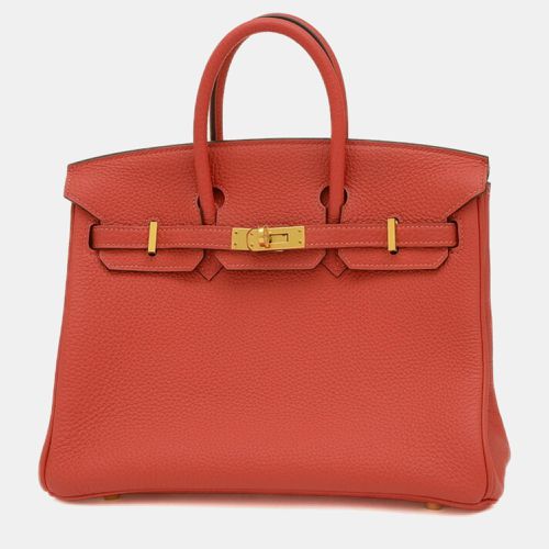 Togo Leather Birkin 25 Tote Bag - Hermes - Modalova