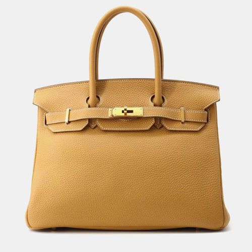 Hermes Natural Sable Togo Leather Birkin 30 Tote Bag - Hermes - Modalova