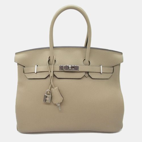 Trench Togo leather Birkin 35 handbag - Hermes - Modalova