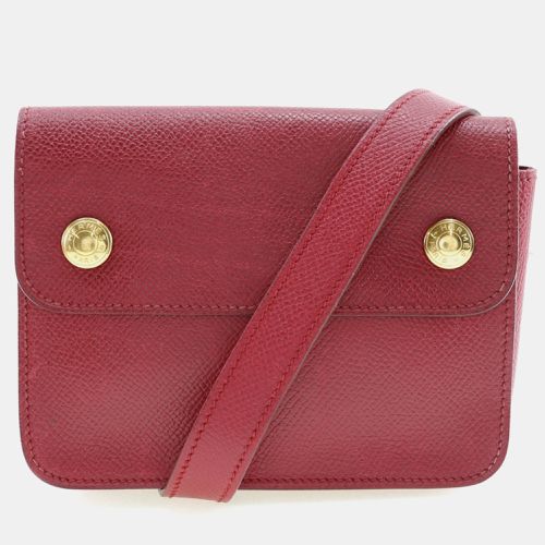 Hermes Red Courchevel Leather Belt Bag - Hermes - Modalova