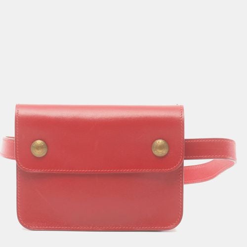 Hermes Red Leather Belt Bag - Hermes - Modalova