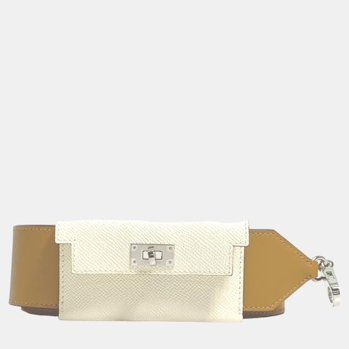 Hermes Nata /Sesame Beige Bandouliere Bag Kelly Pochette - Hermes - Modalova