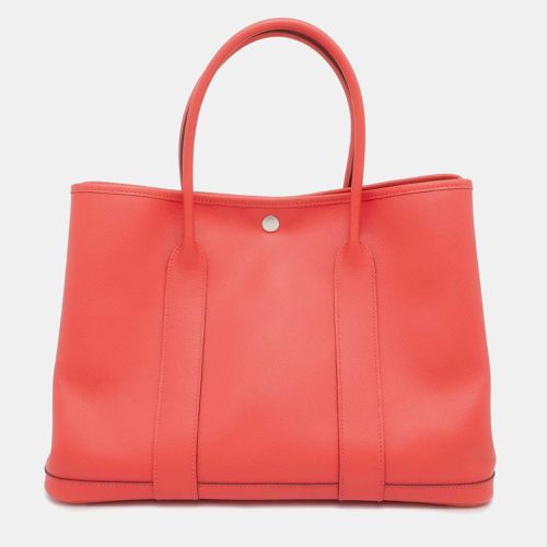 Hermes Rose Jaipur Epsom Leather Garden Party PM Tote Bag - Hermes - Modalova