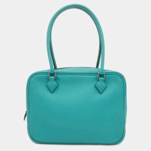 Hermes Plume Blue Paon Swift Leather Size Mini - Hermes - Modalova