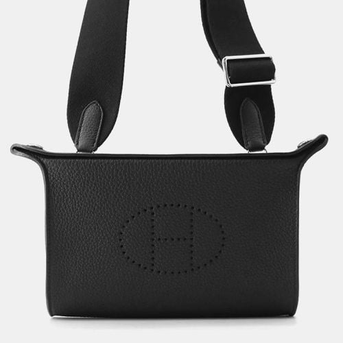 Hermes Black Togo Leather Videpoches Shoulder Bag - Hermes - Modalova