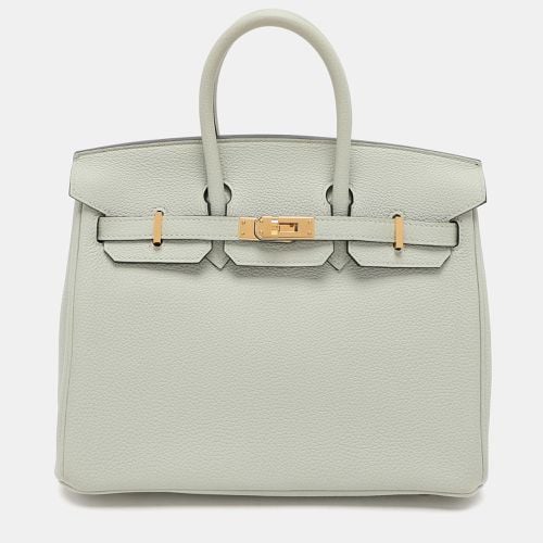 Hermes Gris Neve Togo Leather Birkin 25 Bag - Hermes - Modalova