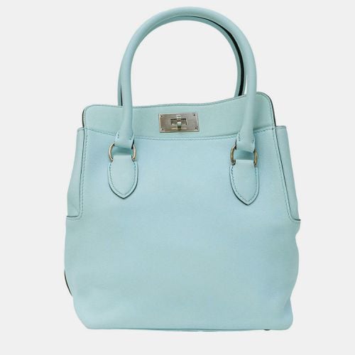 Hermes Bleu Atoll Toolbox 20 Bag - Hermes - Modalova