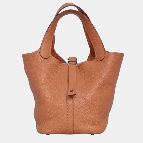 Clemence Leather Picotin 18 Bag - Hermes - Modalova