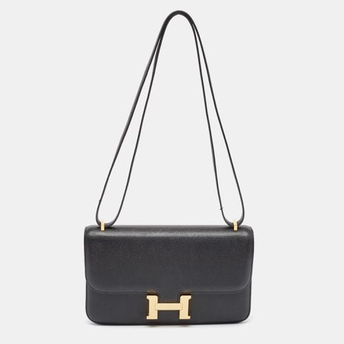 Hermes Black Epsom Leather Constance Elan Bag - Hermes - Modalova