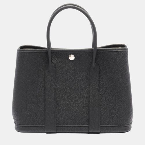 Hermes Garden Party TPM Tote Bag Black - Hermes - Modalova