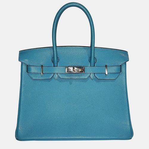 Hermes Cherve Teal PHW Birkin 30 bag - Hermes - Modalova