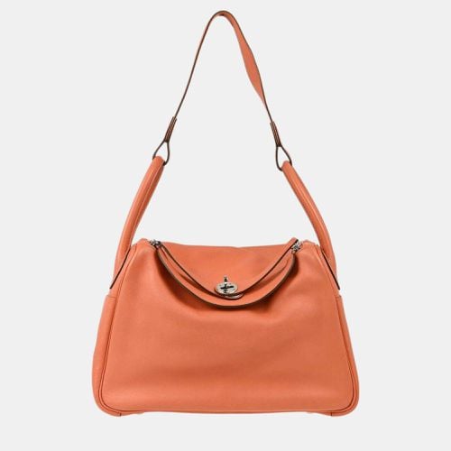 Hermes Pink Negonda Lindy 30 Shoulder Bag - Hermes - Modalova