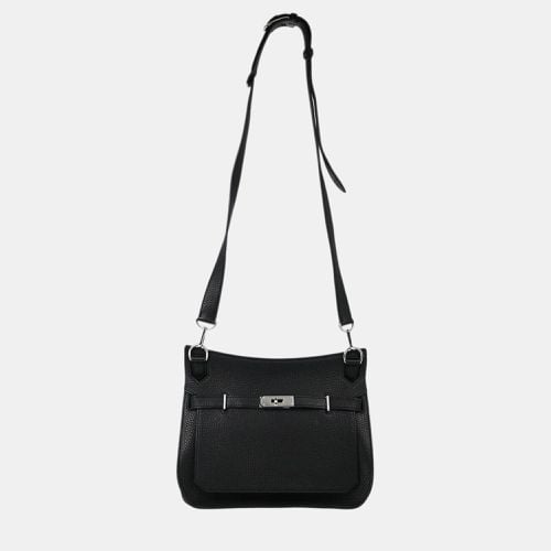 Hermes Black Taurillon Clemence Jypsiere 28 Shoulder Bag - Hermes - Modalova