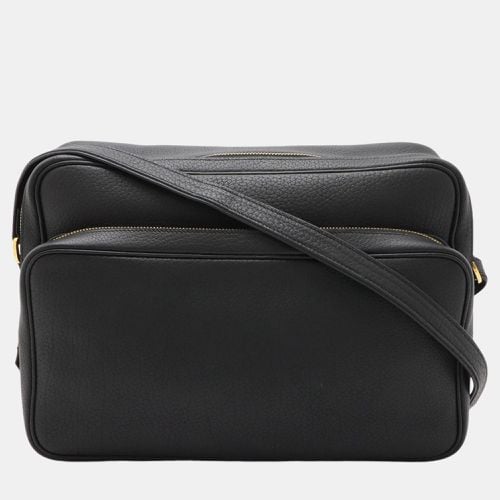 Hermes Victoria Togo Leather Shoulder Bag Black Leather - Hermes - Modalova