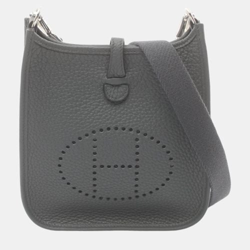 Hermes Evelyne TPM Amazon Shoulder Bag Grey Grey Leather - Hermes - Modalova