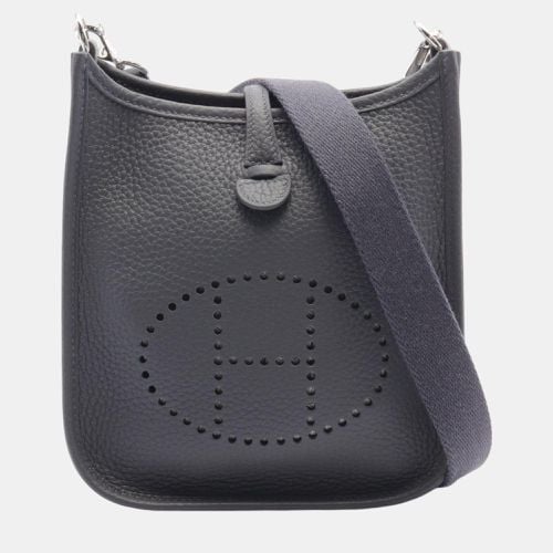 Hermes Evelyne TPM Gris Misty Shoulder Bag Grey Leather - Hermes - Modalova