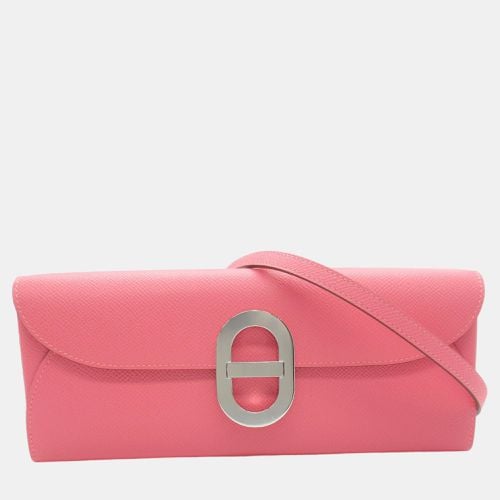 Hermes Cheyne D'Ancre To Go Leather Shoulder Bag Pink Leather - Hermes - Modalova