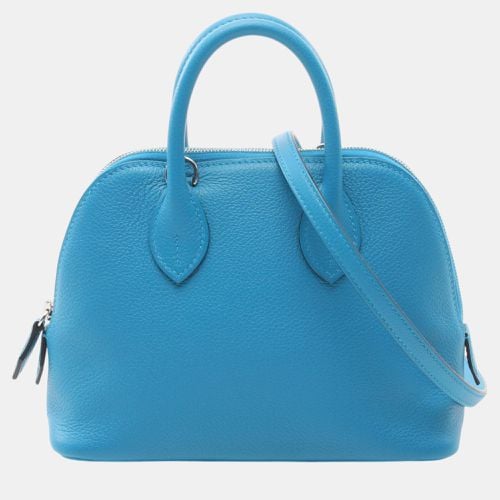 Hermes Bolide 1923 18 Blue Zanzibar Handbag Blue Others - Hermes - Modalova