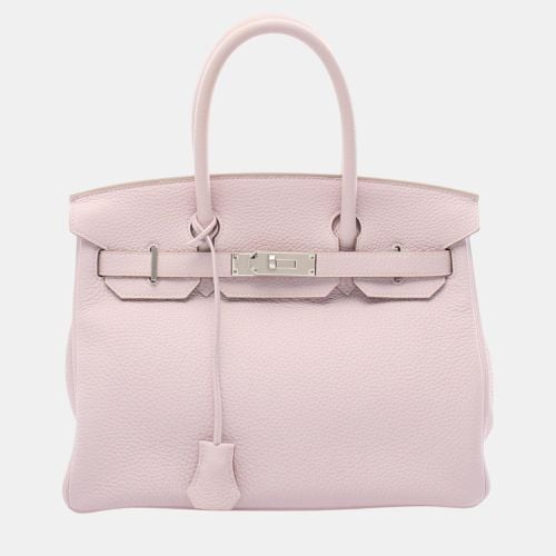 Hermes Birkin 30 Handbag Pink Leather - Hermes - Modalova