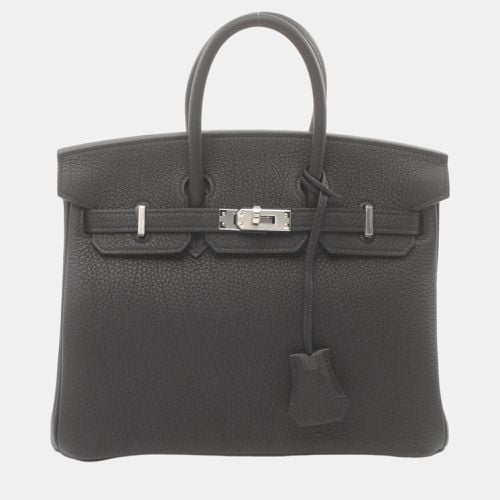 Hermes Birkin 25 Togo Handbag Black Leather - Hermes - Modalova