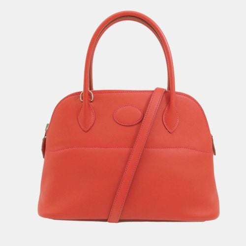 Hermes Red Swift Bolide 27 Handbag - Hermes - Modalova