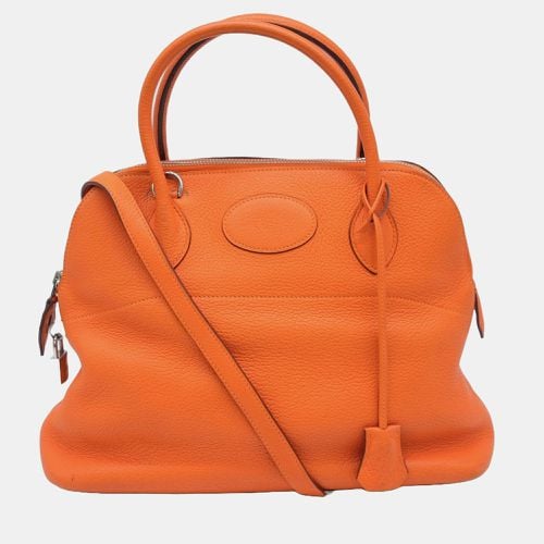 Hermes Orange Taurillon Clemence Leather Bolide 31 Handbag - Hermes - Modalova