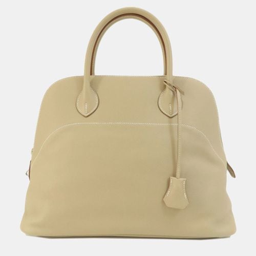 Hermes Beige Epson Bolide Relax 35 Handbag - Hermes - Modalova