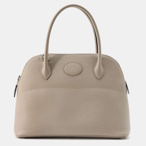 Hermes Tourtiere Grey Epson Bolide 27 Handbag - Hermes - Modalova