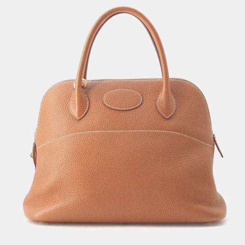 Hermes Gold Taurillon Clemence Bolide 31 Handbag - Hermes - Modalova