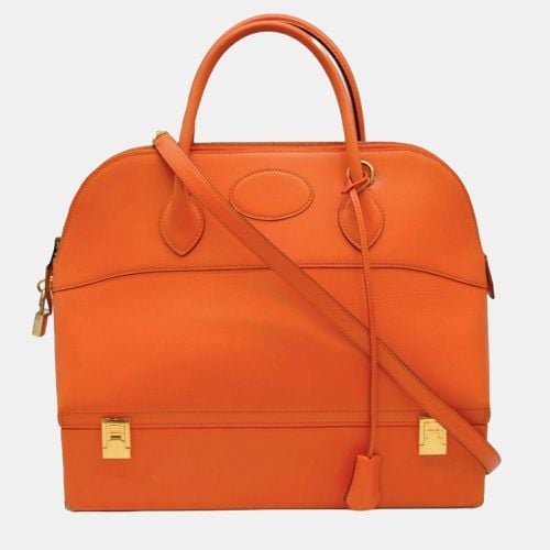 Hermes Orange Box Calf Leather Bolide MacPherson Tote Bag - Hermes - Modalova