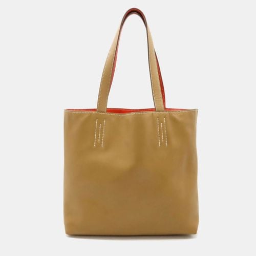 Rose Jaipur Swift Leather Double Sens 28 Tote Bag - Hermes - Modalova