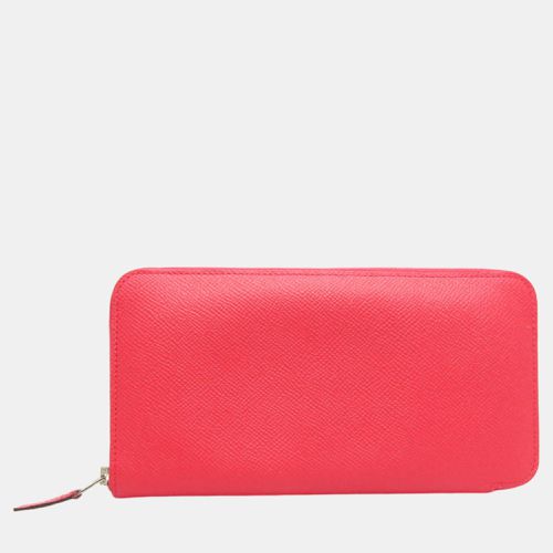 Hermes Pink Asap Long Epsom Leather Long Wallet - Hermes - Modalova