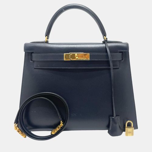 Hermes Navy Hand Bag - Hermes - Modalova