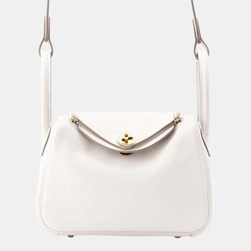 Hermes Lindy Verso Gris Pale Grimeyer Swift Shoulder bag - Hermes - Modalova