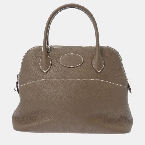 Hermes Taurillon Clece Bolide 31 Etoupe handbag - Hermes - Modalova