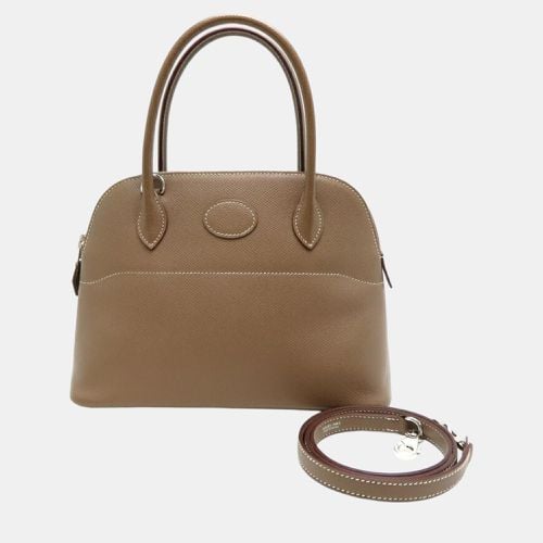 Hermes Etoupe Epsom leather Bolide 27 handbag - Hermes - Modalova