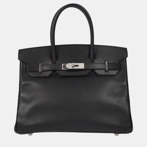 Hermes Black Epsom Birkin 30 Handbag - Hermes - Modalova