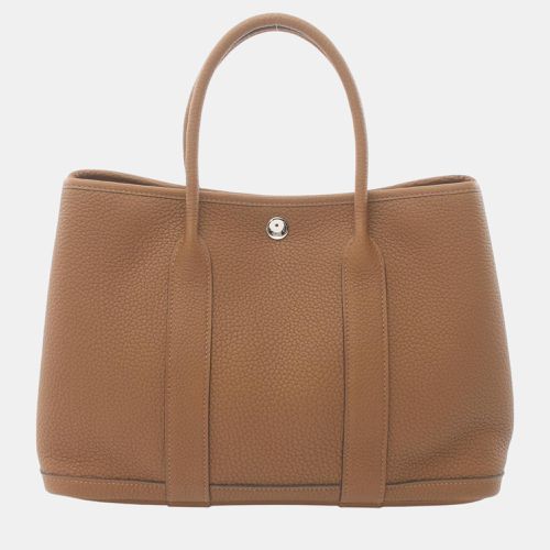 Hermes Garden Party TPM Tote Bag Brown - Hermes - Modalova