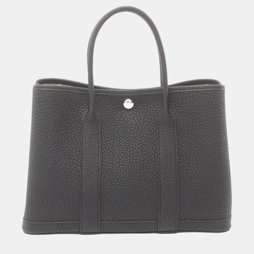 Hermes Garden Party TPM Tote Bag Black - Hermes - Modalova